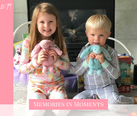 Tips for celebrating Easter with your family during the Corona virus pandemic. Easy Easter kids activities, Easter basket ideas and how to involve family on the Memories in Moments podcast with Allison Carter
