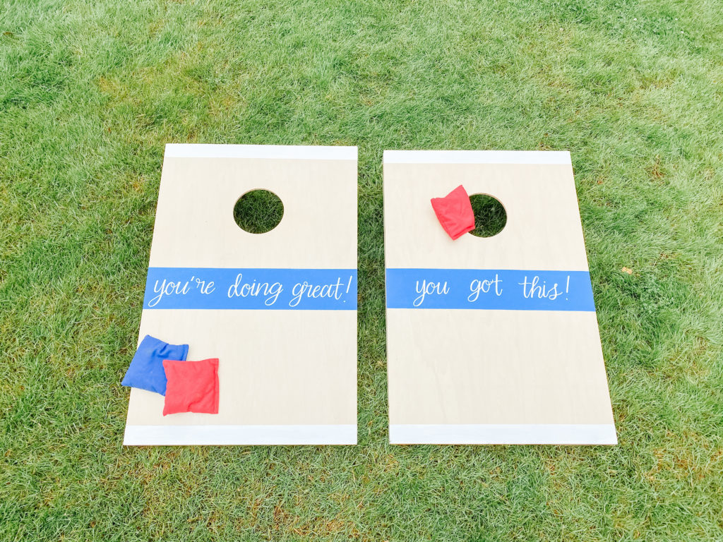 Pin on Custom Made/Hand Painted CornHole boards with Free bags from FS  Custom Craft Creations