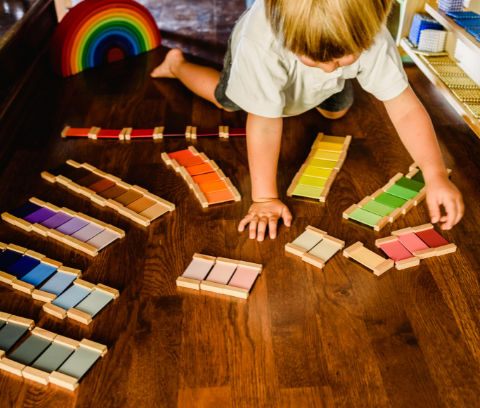 Montessori expert, Shannon Tegue, shares the benefits of Montessori based play and getting started practicing at home with kids.